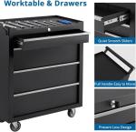 GarveeHome Rolling 4-Drawer Tool Chest with Lock
