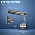 KOLENDA Cordless Lightweight Car Air Dryer Blower