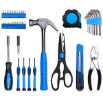 EFFICERE 40-Piece Essential Household Tool Kit