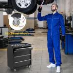 GarveeHome Rolling 4-Drawer Tool Chest with Lock