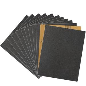 12-Sheet 180 Grit Wet Dry Sandpaper Sheets