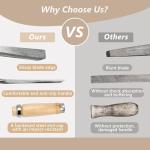 12-Piece Wood Chisel Set for Precision Carving