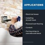 Tapcon HS22 Powder Actuated Hammer Tool, .22 Caliber