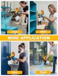 ELPIDIO 700W HVLP Electric Paint Sprayer - Yellow