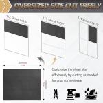 12-Sheet 180 Grit Wet Dry Sandpaper Sheets