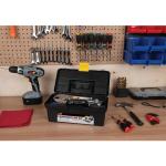 Heavy Duty Plastic Tool Organizer Box, 12.5-Inch