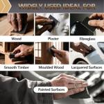 12-Sheet 180 Grit Wet Dry Sandpaper Sheets