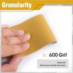 Shawya 600-Grit Self-Adhesive Sandpaper Roll