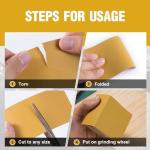 Shawya 600-Grit Self-Adhesive Sandpaper Roll