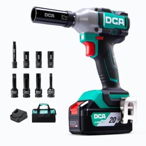 20V Brushless Impact Wrench with Battery, 235 Ft-lbs Torque