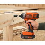 BLACK+DECKER 20V MAX Cordless Impact Driver Kit