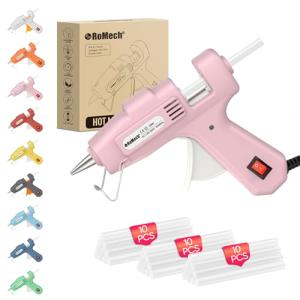 ROMECH 20W Mini Hot Glue Gun and Sticks Set
