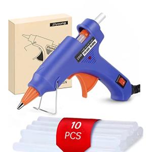 ZFYOUNG Mini Hot Glue Gun with Glue Sticks