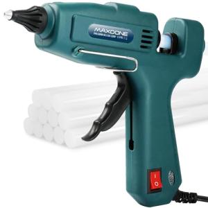 Heavy Duty 100W Hot Glue Gun Kit with Sticks