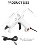 COMTO Mini Hot Glue Gun Kit with 30 Sticks