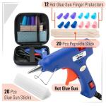 Mini Hot Glue Gun Kit with 20 Glue Sticks