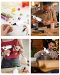 COMTO Mini Hot Glue Gun Kit with 30 Sticks