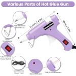 Mini Hot Glue Gun Kit with 30 Glue Sticks