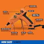 Gorilla Mini Hot Glue Gun with 75 Sticks