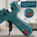 Heavy Duty 100W Hot Glue Gun Kit with Sticks