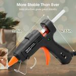 Mini Fireproof Hot Glue Gun Kit with 30 Sticks