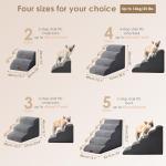 Curved Dog Stairs Ramp for Small Dogs