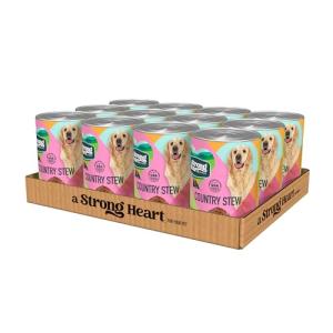 Strong Heart Country Stew Wet Dog Food - 12 Cans