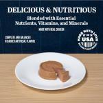 Grilled Chicken Wet Dog Food Cups, 12 Pack