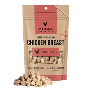 Vital Essentials Chicken Freeze-Dried Dog Treats 2.1 oz