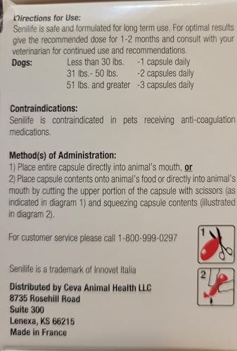 Senilife Nutritional Supplement for Senior Dogs