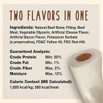 Long-Lasting Stuffed Shin Bone for Aggressive Chewers