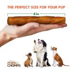 Roasted Pork Skin Dog Chews, 15 Count