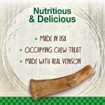Nylabone WILD Venison Dog Chew Treats for Large Dogs