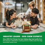 Roasted Pork Skin Dog Chews, 15 Count