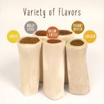 Long-Lasting Stuffed Shin Bone for Aggressive Chewers