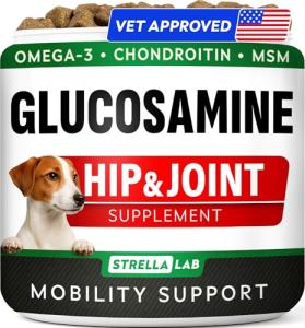 Chicken Flavored Glucosamine Chews for Joint Health