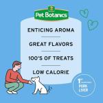 Pet Botanics Bacon Flavor Training Treats, 500 Count