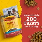 Zuke's Mini Naturals Beef Training Dog Treats