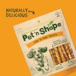 Chicken-Wrapped Rawhide Twists for Dogs, 16 oz