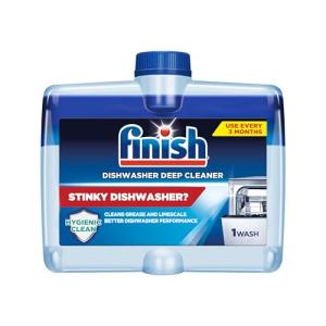 Finish Dishwasher Cleaner Liquid, 3 Month Supply