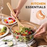 Bamboo Cooking Spoons and Utensils Set (6 Pieces)