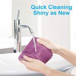 12PCS Double-Sided Microfiber Kitchen Towels