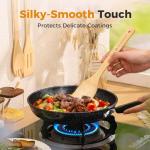 Bamboo Cooking Spoons and Utensils Set (6 Pieces)