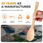 Bamboo Cooking Spoons and Utensils Set (6 Pieces)