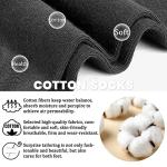 CHARMKING 8 Pairs Colorful No-Show Ankle Socks