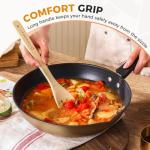 Bamboo Cooking Spoons and Utensils Set (6 Pieces)