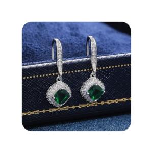 Trendy Hypoallergenic Sterling Silver Drop Earrings