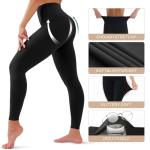 YUDSUD High Waisted Tummy Control Leggings