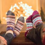 Cozy Vintage Wool Socks for Women - 5 Pairs