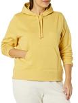 Amazon Essentials Women's Fleece Pullover Hoodie, Dark Yellow